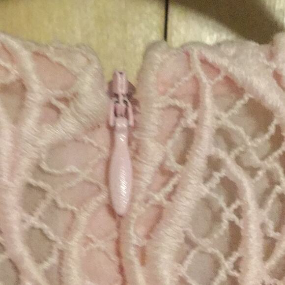 Les Copains Baby pink embroided dress - Picture 10 of 15